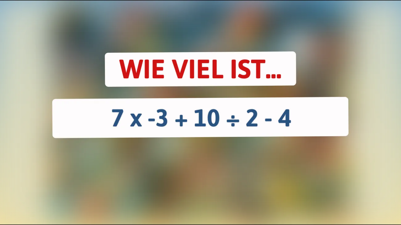 Kannst du das tricky Mathe-Rätsel lösen, das nur echte Genies knacken? Teste dein Wissen jetzt!"