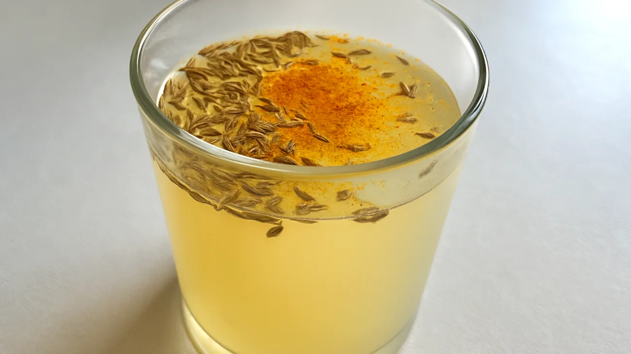 Kefir-Wasser mit Fenchelsamen und Kurkuma"