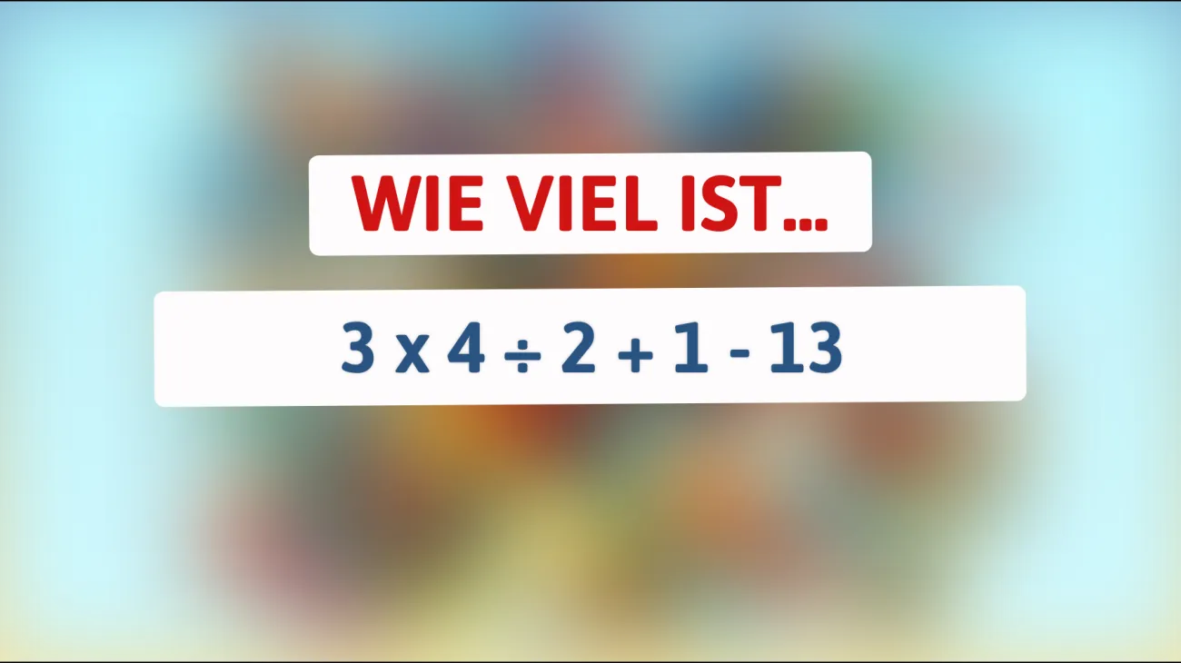 Nur 1 % der Menschen lösen dieses rätselhafte Mathe-Problem: Hast du das Zeug dazu?"