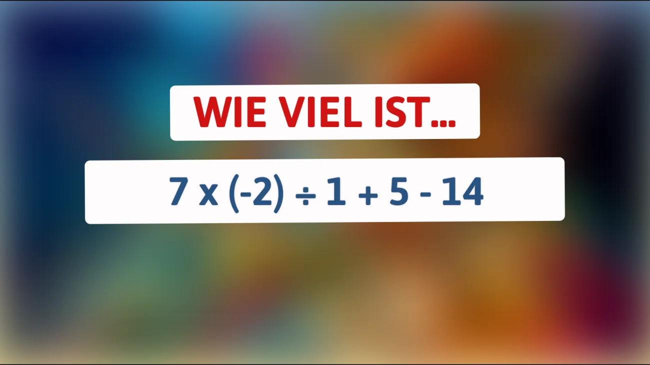 Nur 1 von 10 Genies schafft es: Kannst du dieses mathematische Rätsel lösen?"