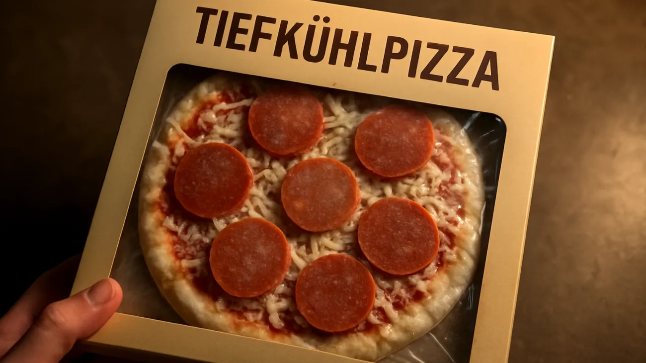 Tiefkühlpizza"