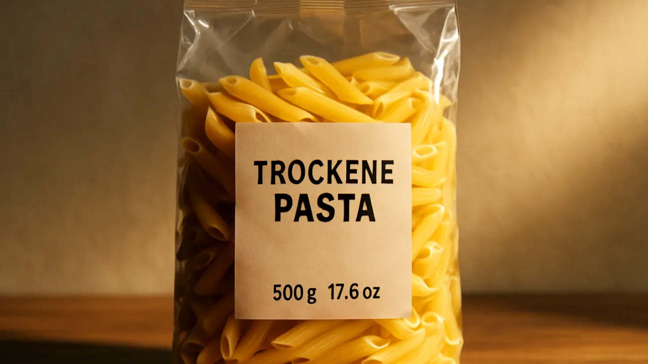 Trockene Pasta"